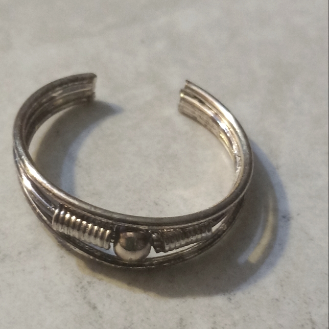 Silver Plated Toe Ring